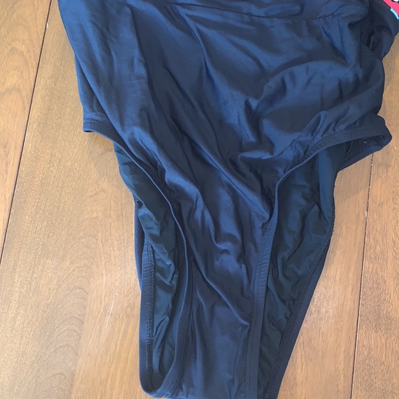 ModCloth floral black one piece - Picture 6 of 10